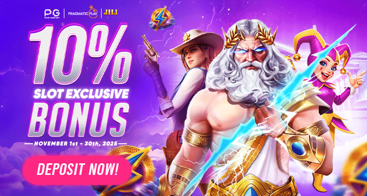 PP&PG&JILI 10% SLOT BONUS